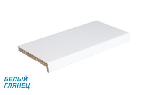 Подоконники ПВХ «Crystallit» (Кристаллит) белый глянцевый